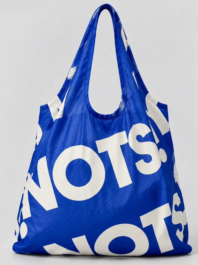 Full-size original blue NOTSO. bag